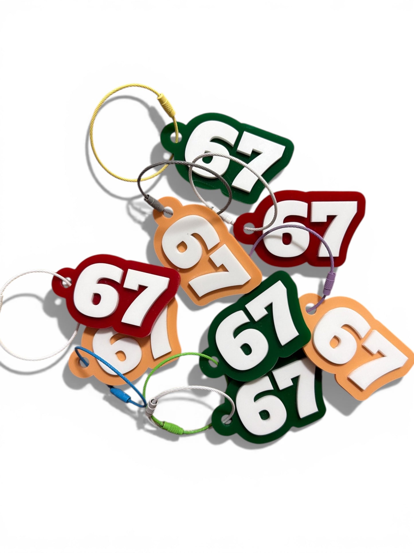 67 Bag Tag (Siiiiiix Seveeeen)