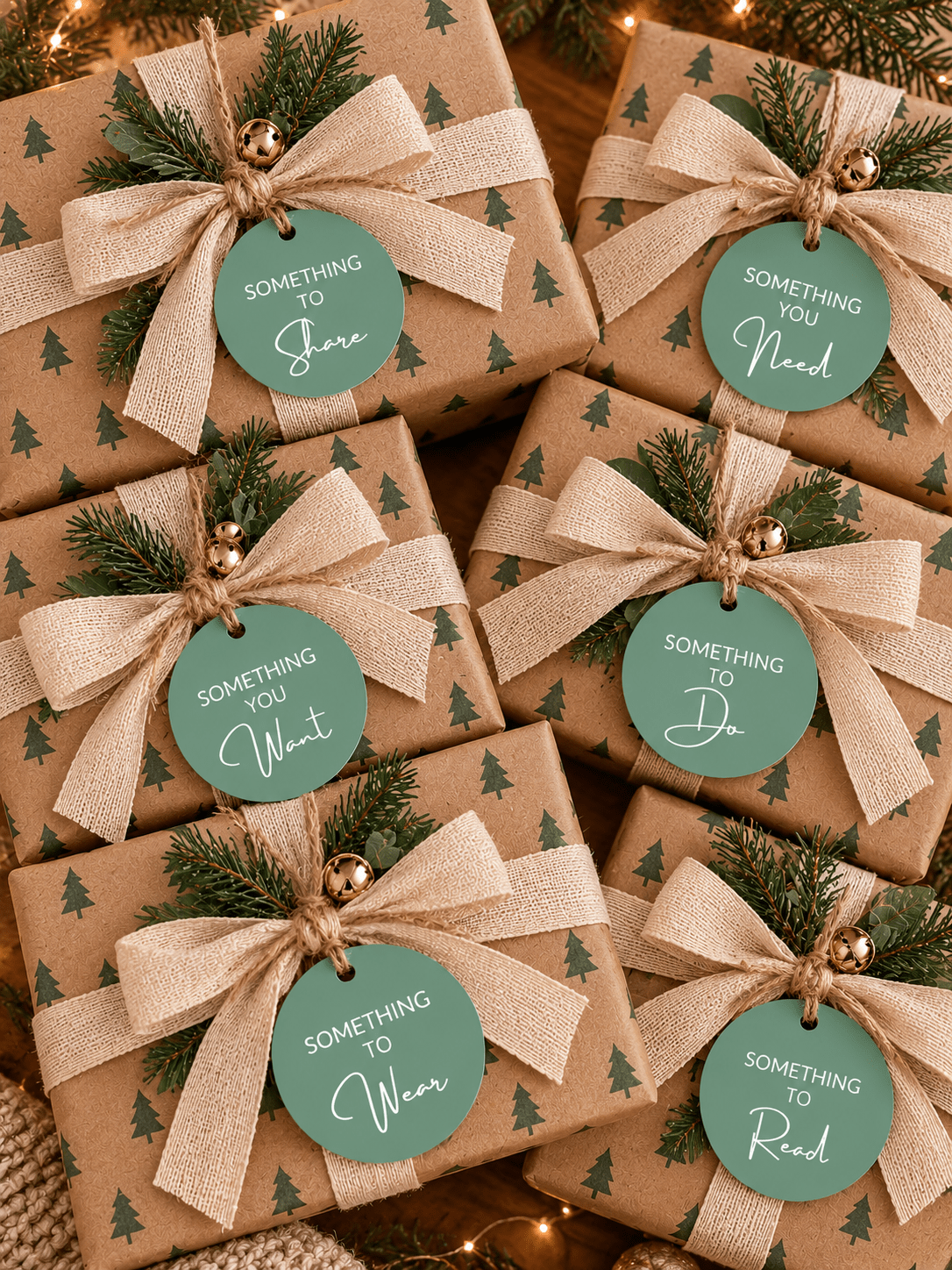 Something To Gift Tags | Set of 6 - Notchd Studio