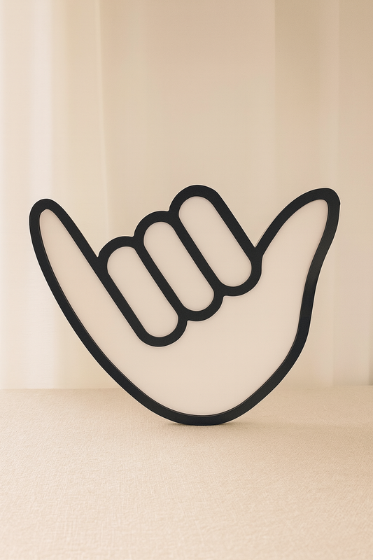 Shaka Acrylic Wall Sign