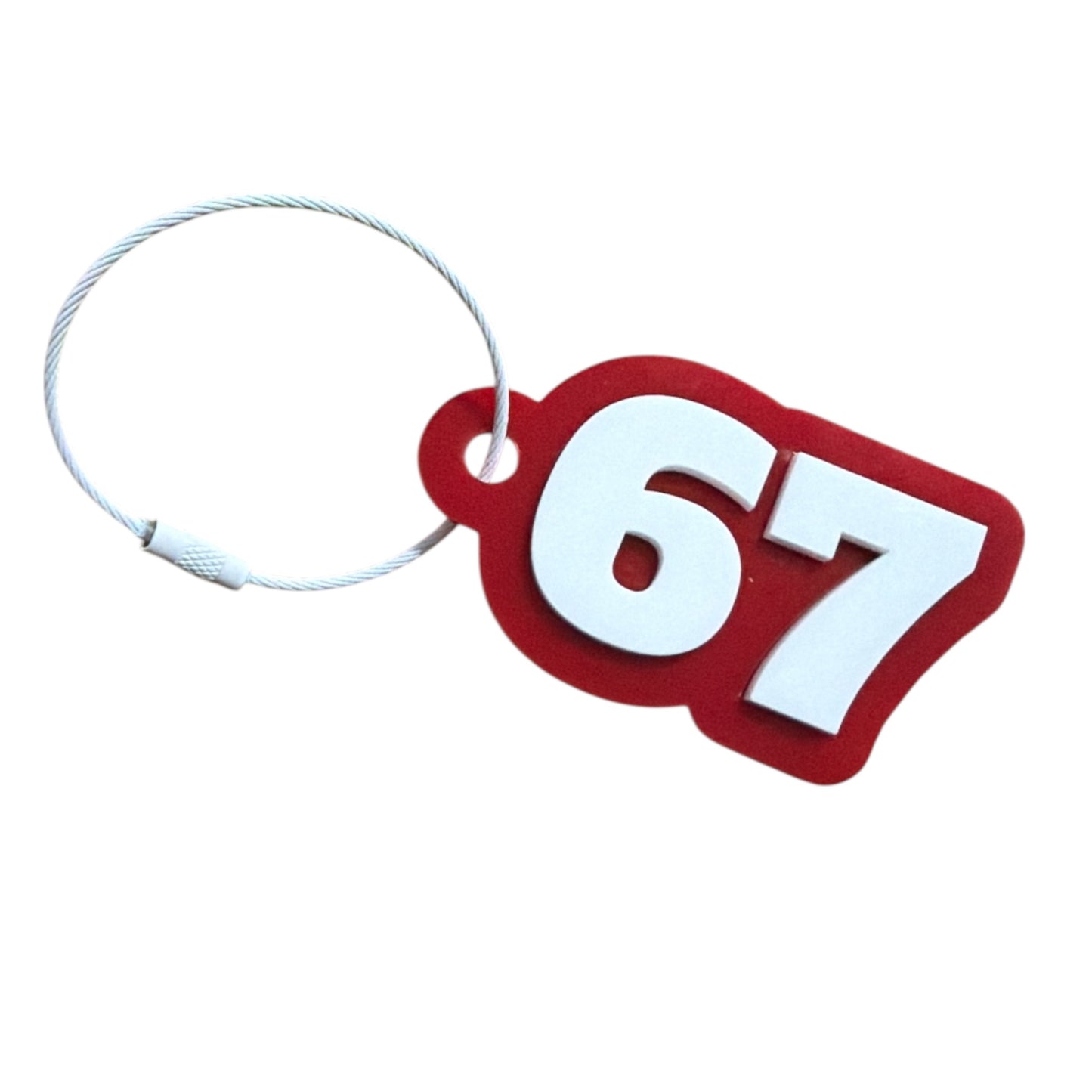 67 Bag Tag (Siiiiiix Seveeeen)