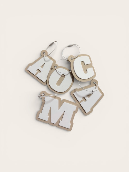 Letter Bag Tags