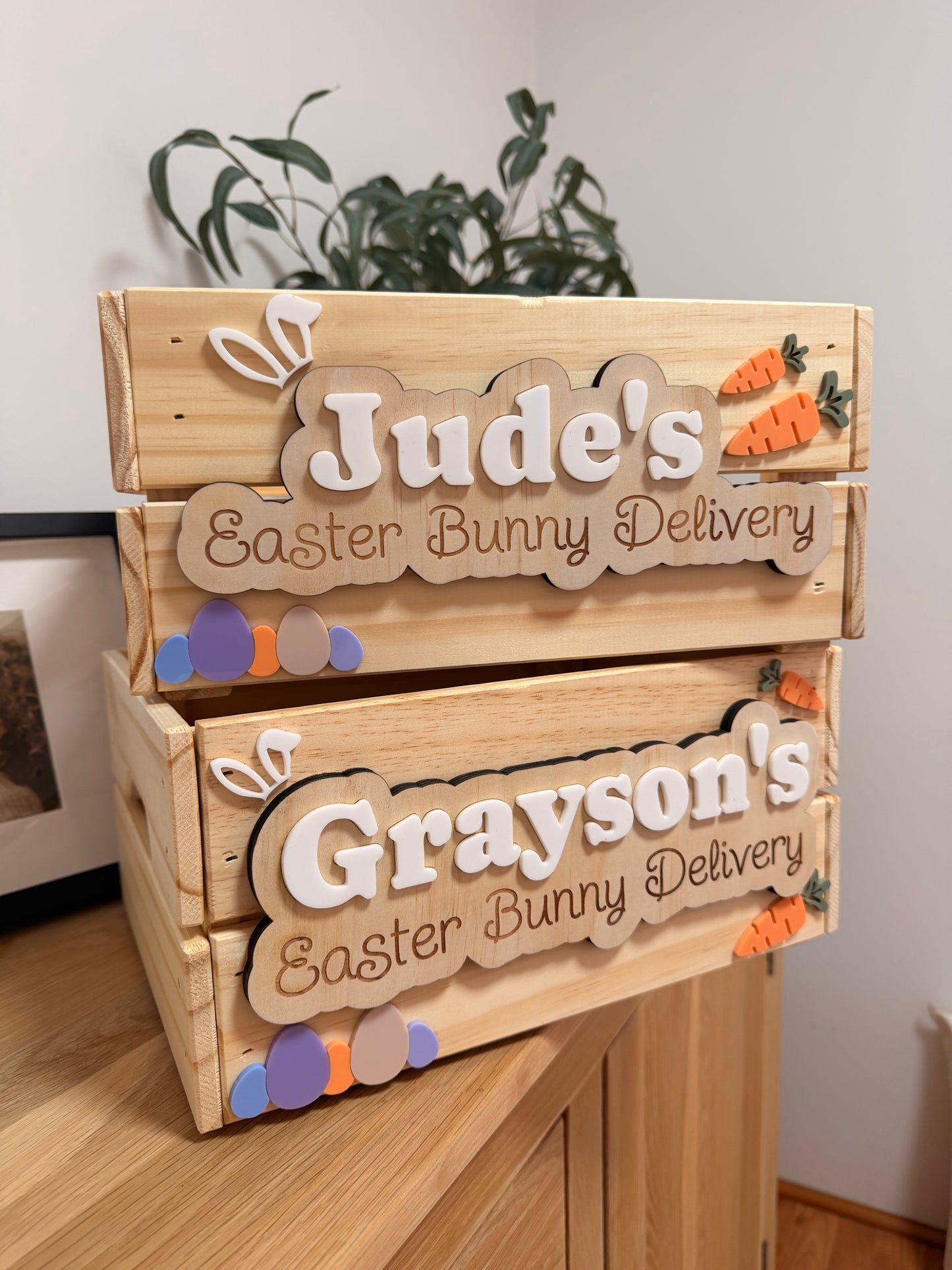 Personalised Easter Bunny Delivery Box