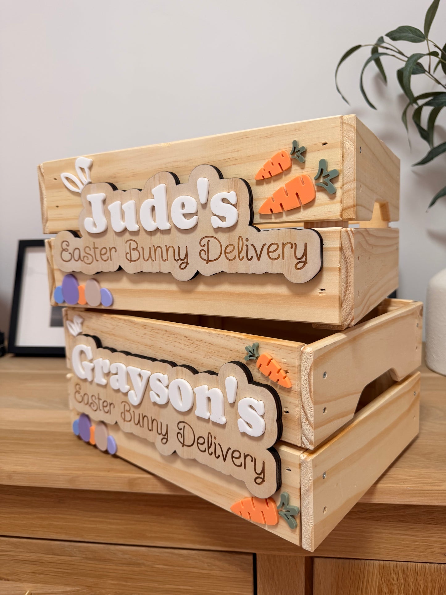 Personalised Easter Bunny Delivery Box