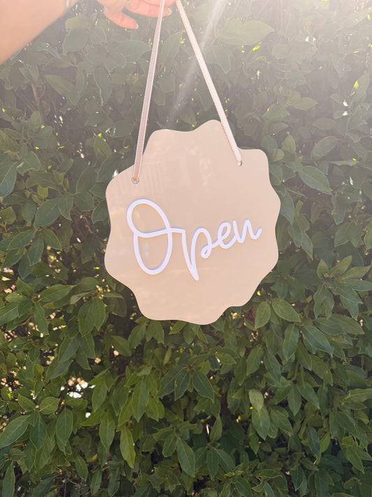 Open / Closed Sign for Shop Front