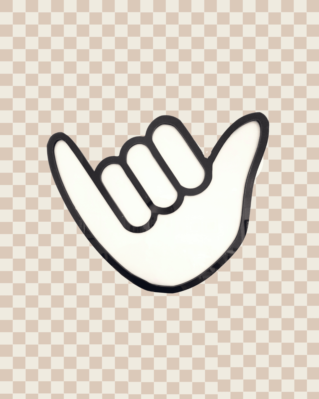 Acrylic Shaka Sign | Coastal Kids Room & Surf Wall Decor - Notchd Studio