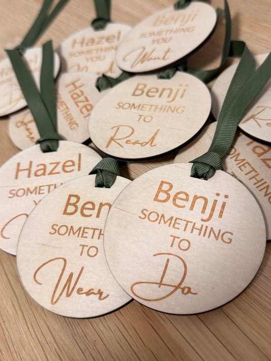 Personalised Something To Gift Tags | Set of 6 - Notchd Studio
