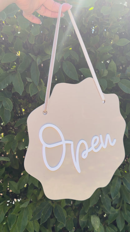 Open / Closed Sign for Shop Front